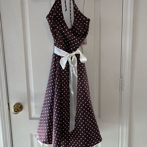NWT polka dot dress